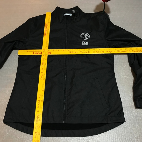 DELL World Golf Championship logo windbreaker jacket full zipper - Picture 2 of 8